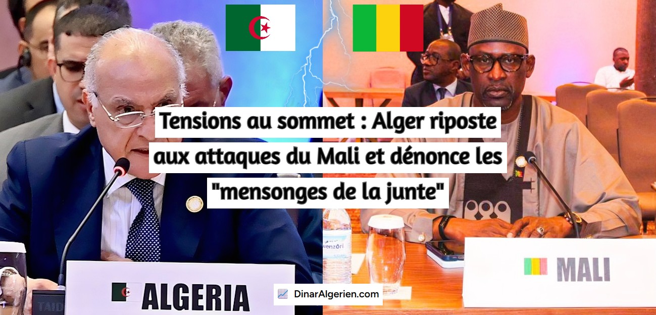Tensions au sommet : Alger riposte aux attaques du Mali et dénonce les "mensonges de la junte"