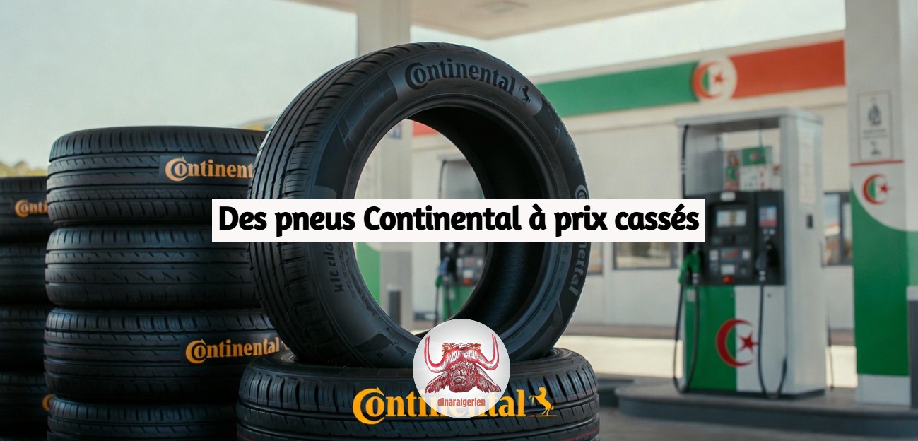 Des pneus Continental à prix cassés : Naftal déploie l’offre allemande contre la spéculation