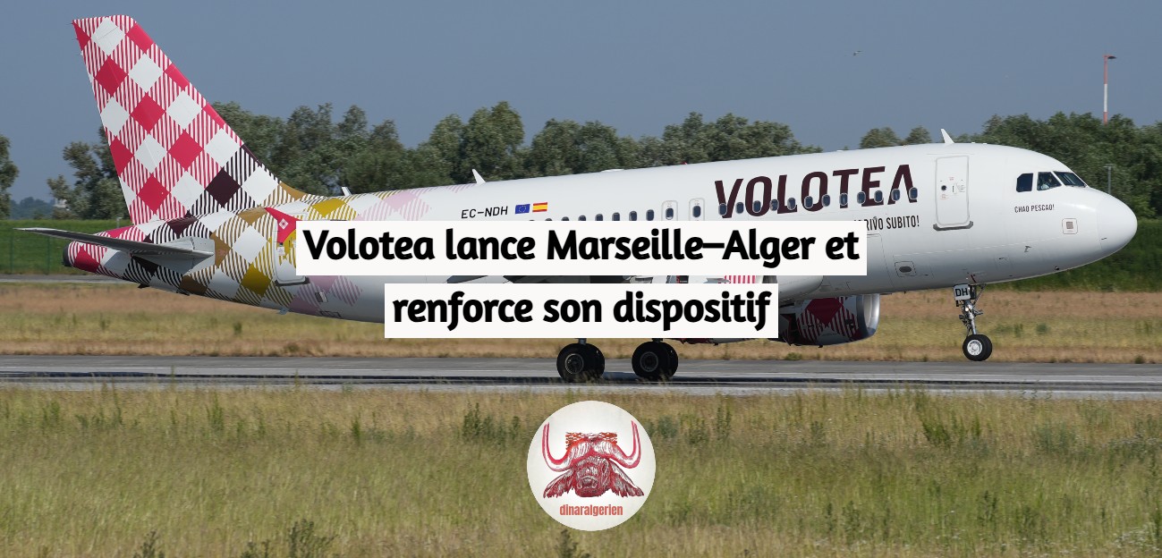 Volotea lance Marseille–Alger et renforce son dispositif