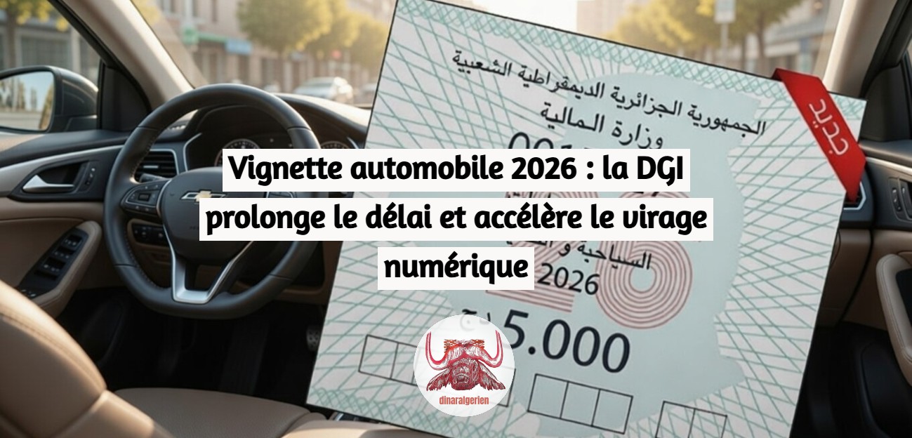 Vignette automobile 2026 : la DGI prolonge le délai et accélère le virage numérique