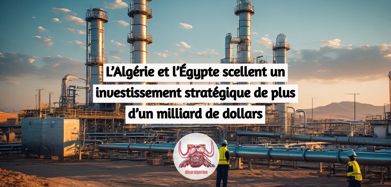 L’Algérie et l’Égypte scellent un investissement stratégique de plus d’un milliard de dollars