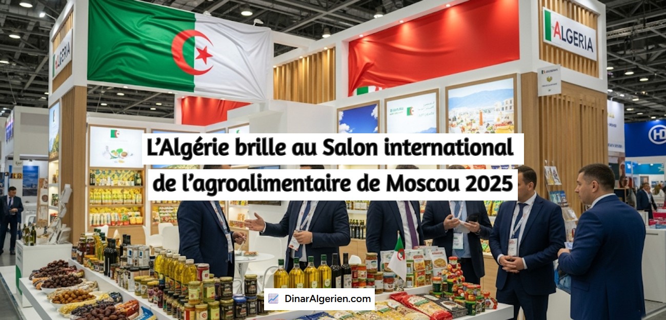 L’Algérie brille au Salon international de l’agroalimentaire de Moscou 2025