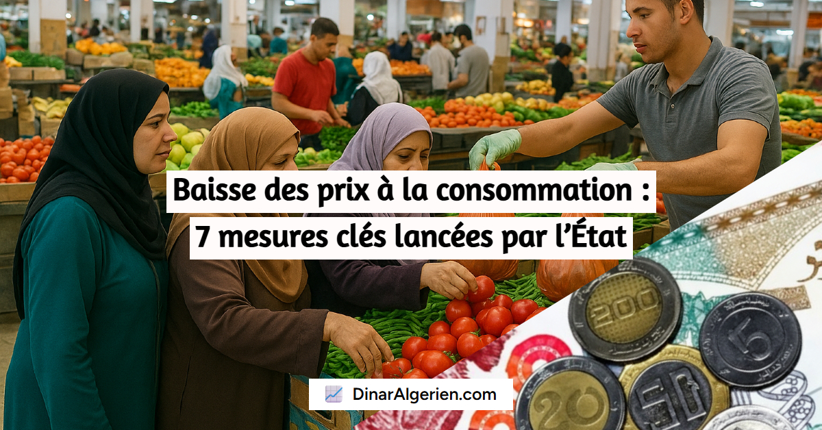 Baisse des prix à la consommation : 7 mesures clés lancées par l’État