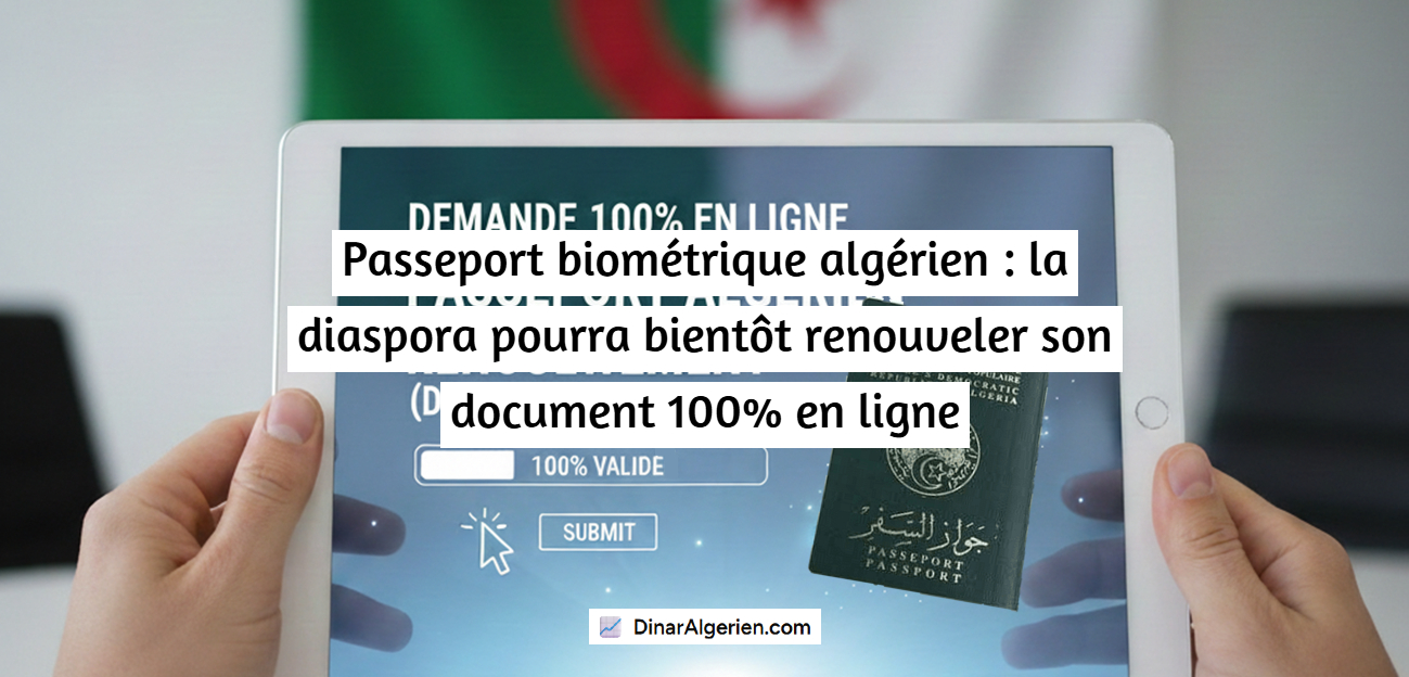 La diaspora algérienne pourra bientôt renouveler son document 100% en ligne